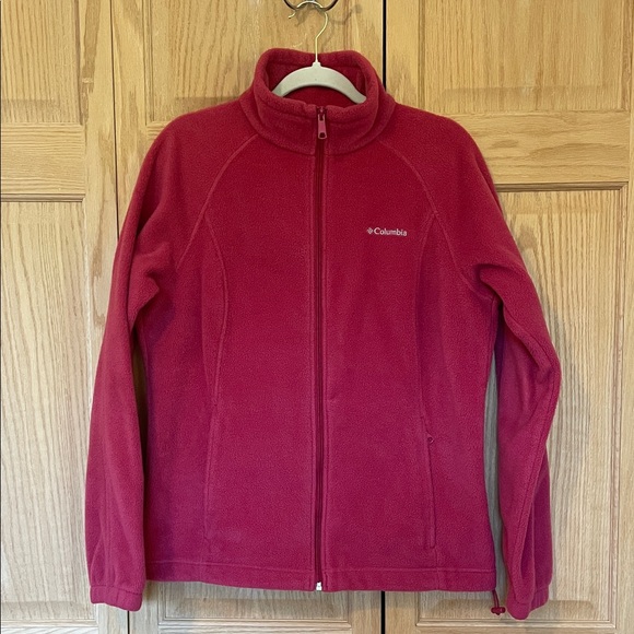 Columbia Crimson Fleece Jacket Women’s Large - Picture 1 of 7